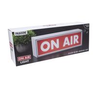 Paladone Panneau ON AIR, Lumière LED pour Vloggers, Décor Studio Streaming, Lumière Cool pour Chambre, Fonctionne sur Piles