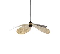 Lampe Pendante Abat-jour en Métal Noir Koshi