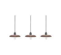 Lampe Pendante Suspension Plafond Éclairage Maison Fait Main Bois de Manguier Fo