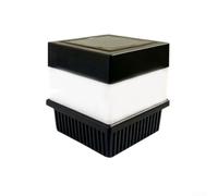 Lampe Pilier LED Carrée 8.5cm Double Mode Lampe Pilier LED Carrée | Double mode et chaud, design carré compact, idéal allées et terrasses, câblage électrique(Embedding)