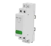 Lampe pilote LED montée sur rail DIN pour tension 230 V CA utilisée dans les systèmes d'automatisation et les équipements de surveillance industrielle (vert)