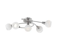 Lampe plafonnier de grande qualité avec un éclairage à 5 ampoules IP20 Globo 54341-5O