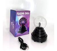 Lampe Plasma Boule De Cristal Magique, Nouveauté, Veilleuse De Décoration Pour Chambre À Coucher, Cadeau D'anniversaire Pour Enfant, 3.5/4/5/6/8 Pouces
