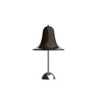 Verpan Lampe portable Pantop sans fil rechargeable batterie LED H 30 × Ø 18 cm Marron