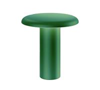 Artemide Lampe de table portable Takku de 19 cm Gris anodisé