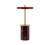 Lampe Portable Umage Asteria Move Mini en Marbre Rouge