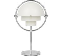 Lampe Portative Gubi Multi-Lite Chrome/ Blanc Mat