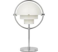 GUBI Lampe portable Multi-Lite White semi matt-chrome