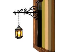 Lampe Pour Bibliothèque Décoration Lumineuse Angle Vintage En Métal À LED