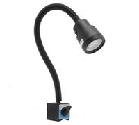 Lampe pour machine CNC - Lampe de travail à LED - Socle magnétique - Col de cygne flexible de 50 cm - Puissance 5 W - Tension universelle 110–220 V - Pour tour - Noir