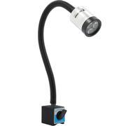 Lampe pour machine CNC - Lampe de travail LED - 6 W - Pied magnétique - Bras flexible