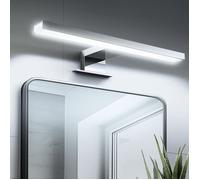 Lampe pour Miroir LED Salle de Bains 5W 450lm 230V 30cm Blanc Neutre 6000K Lampe Miroir Applique Murale Intérieure Moderne IP44