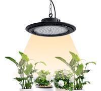 Lampe pour plantes à spectre complet 200W 208 LED Lampe de culture Modes d'éclairage multiples Plantes d'intérieur Lampe de croissance Lumière pour plantes Semis