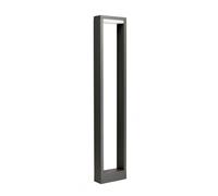 Lampe pour poteau de jardin extérieur 80 cm LED 7W gris foncé IP54 SU-MA Form YB19502