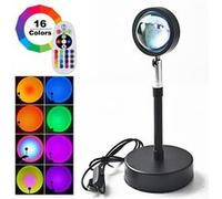 Lampe Projecteur USB de coucher de soleil 16 Couleurs avec télécommande G