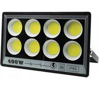 Lampe Puissante Pour Garage, Jardin, Façade, 400 W, Ip66, Longue Durée De Vie, Led Cob