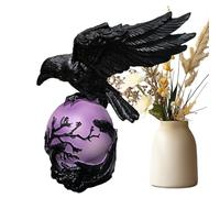 Lampe Raven LED violette pour fantaisie mystérieuse dans la décoration de