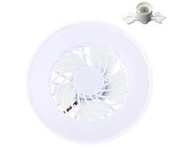 Lampe réglable à auvent à ventilateur suspendu 10 W avec tête E27 AC85 V-265 V pour bureau d ' étude, cuisine, marchés nocturnes, stand, lumière LED, ventilateur de plafond intelligent moderne