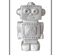 Lampe robot argent
