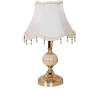Lampe Romantique en Tissu français Haut de Gamme pour canapé élé à côté du Bureau, adaptée pour Salon de thé, Salon, lit, Lampe de Table, é, Restaurant Occidental, décoration de façade (D)