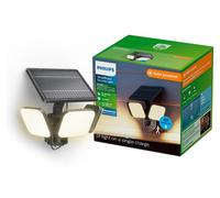 Lampe Sécurité Solaire Zyren Philips éclairage Extérieur Puissant Et Autonome - Philips
