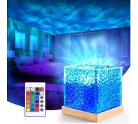 Lampe sensorielle vagues océaniques à 16 couleurs, idéale pour la chambre, les fêtes ou la salle de jeux.