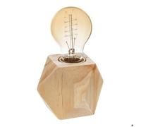 Atmosphera Lampe socle "Bahia" beige H8 cm