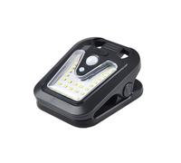 Lampe Solaire à Pince, Lampe de Camping Extérieure, Lampe à Induction Corporelle pour la Maison, Lampe Étanche