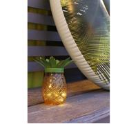 Lampe solaire Ananas - GALIX - Métal/Verre - 5 LED - 8h d'éclairage