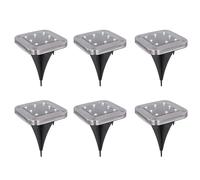 Lampe solaire au sol Lampe solaire extérieure Lampe d'allée Lampe de jardin LED Set de 6