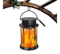 Lampe solaire avec effet flamme lumières solaires imperméables pour terrasse