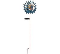 Lampe solaire de jardin Lampe solaire extérieure Boule Piquet de terre Roue à vent solaire 36572