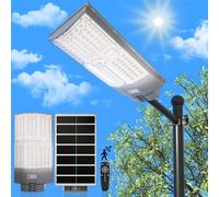 Lampe solaire de rue LED de 2000W, avec détecteur de mouvement