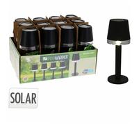 Lampe solaire de table noire - Redcliffs