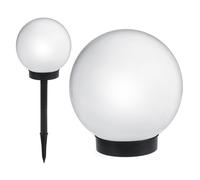 GreenBlue Lampe solaire LED extérieure GB121 – Blanc – 15x15x48 cm – Charge solaire