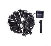 Lampe solaire en plastique pour allée, montage plat, résistant aux | Étanchéité IP65, capteur marche/arrêt automatique, montage plat, pour options de lumière blanche et jaune