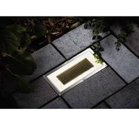 Paulmann Lampe solaire encastrable de sol Solar Box 93775 LED 1x0,6W Acier/transparent IP67