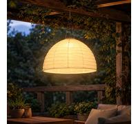 Plafonnier solaire LED éclairage de terrasse de jardin éclairage de décoration extérieure lampe suspendue