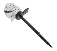 Lampe Solaire Extérieure Chien en Résine pour Jardin et Patio