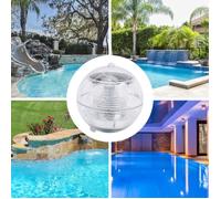 Lampe solaire flottante étanche LED 7 couleurs pour piscine et étang - ZERODIS - HB023