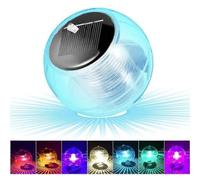 Lampe solaire flottante pour piscine, éclairage LED, changement de couleur automatique, étanche, boule solaire