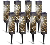 Lampe solaire - FOLAYA - 8pcs - LED - Énergie solaire - Jardin extérieur