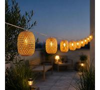 Globo Lighting Solar guirlande extérieure 1x0.06 W noir 36129-8