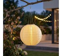 Lampe Solaire Lampe D'Extérieur Suspension Lampion Sable LED Balcon D 30cm