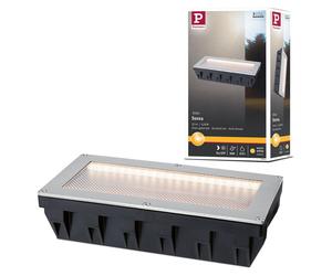 Lampe solaire LED encastrée au sol Sorea de Paulmann