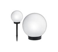 GreenBlue Lampe solaire LED extérieure GB121 – Blanc – 15x15x48 cm – Charge solaire