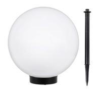 Lampe solaire LED extérieure sur pied blanche 25x25x58 GreenBlue GB166