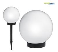 Lampe solaire LED - GreenBlue - GB123 - Design moderne - 20x20x53cm - Blanc