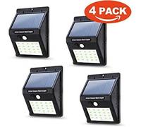Lampe Solaire - NEUFU - ONEVER - 20 LED - Détecteur de Mouvement - Étanche