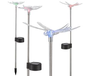 Lampe solaire papillon Eclairage de jardin Eclairage Lampe solaire set de 4 pièces